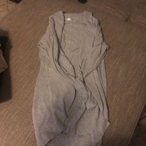 Open cardigan